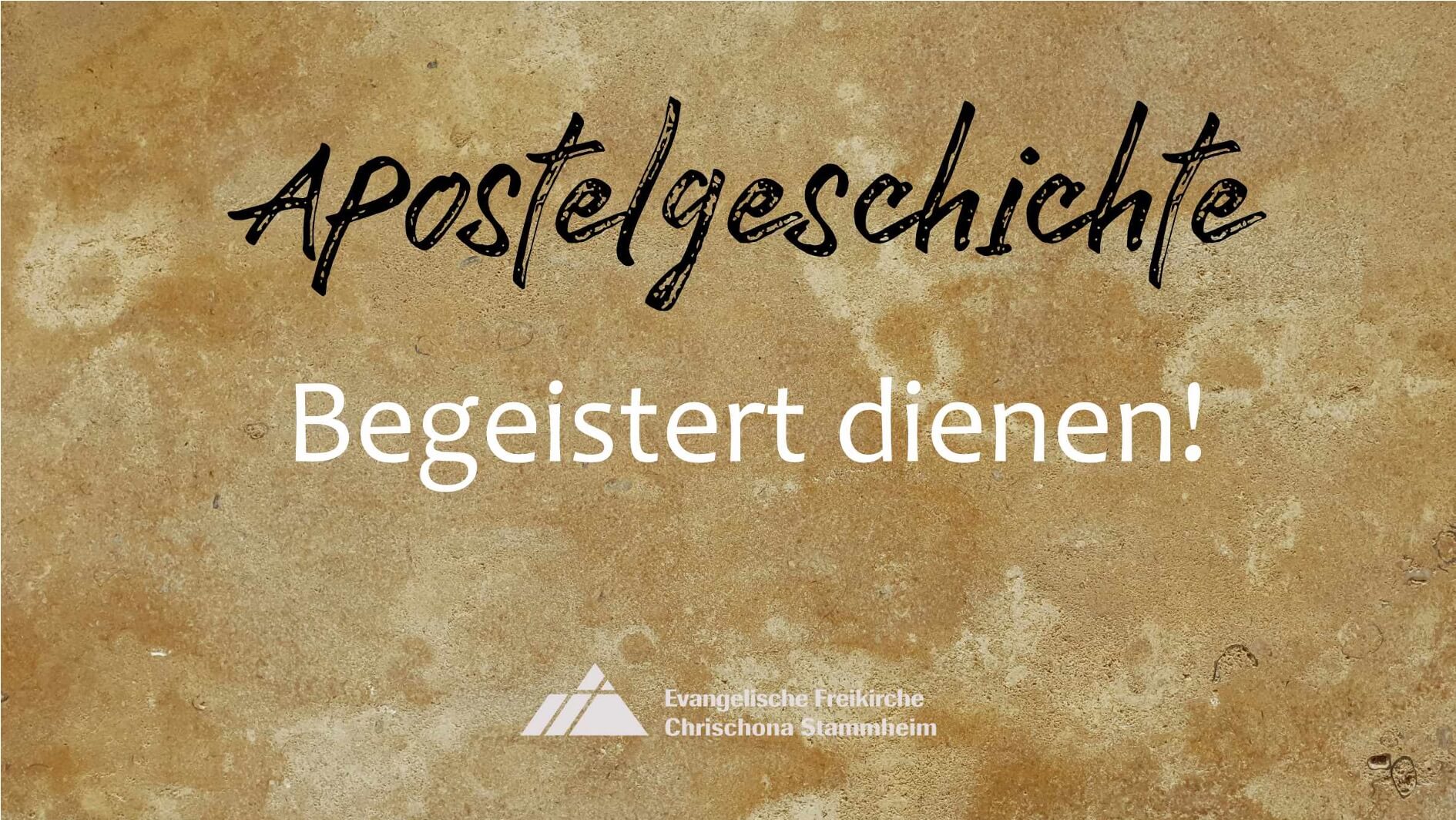 Begeistert dienen
